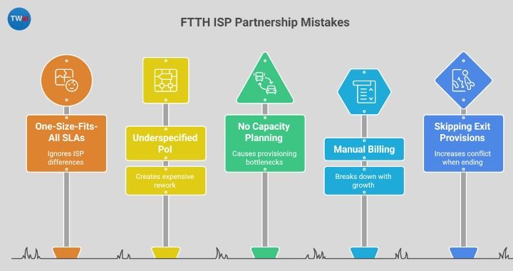 5 Most Common Mistakes in FTTH ISP Partnership Structures